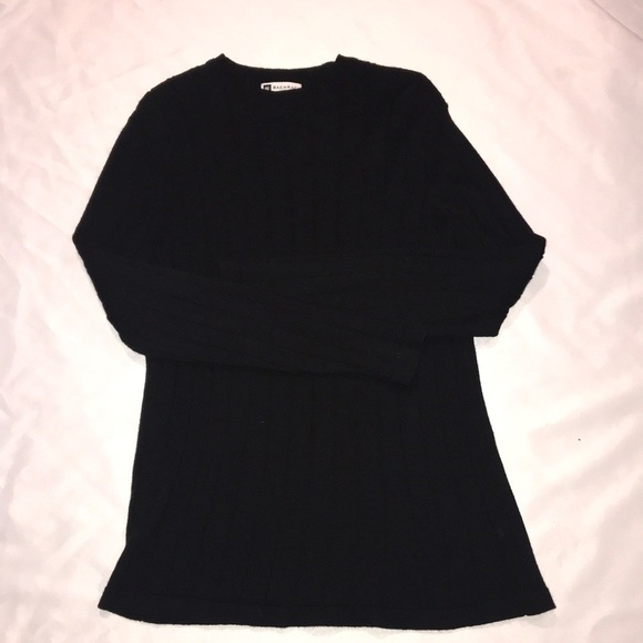 Bacharach Basic Black Sweater Size Large​​ - Picture 1 of 3